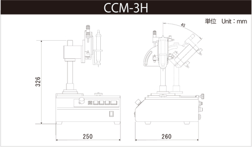 外觀(guān)圖(CCM-3H)